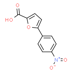 ChemSpider 2D Image | 5-(4-Nitrophenyl)-2-furoic acid | C11H7NO5