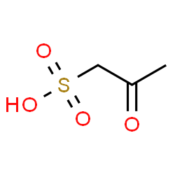 ChemSpider 2D Image | 2-Oxo-1-propanesulfonic acid | C3H6O4S