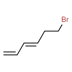 ChemSpider 2D Image | (3E)-6-Bromo-1,3-hexadiene | C6H9Br