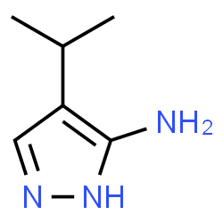 ChemSpider 2D Image | 4-isopropyl-1H-pyrazol-3-amine | C6H11N3