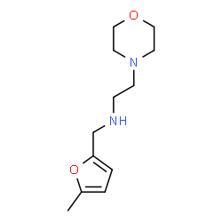 ChemSpider 2D Image | N-[(5-Methyl-2-furyl)methyl]-2-(4-morpholinyl)ethanamine | C12H20N2O2