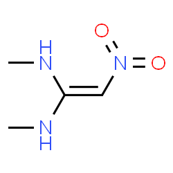 ChemSpider 2D Image | N,N'-Dimethyl-2-nitro-1,1-ethenediamine | C4H9N3O2
