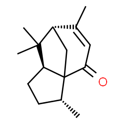 ChemSpider 2D Image | Cedr-8-en-10-one | C15H22O