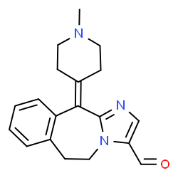 ChemSpider 2D Image | Alcaftadine | C19H21N3O