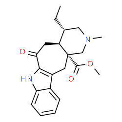 ChemSpider 2D Image | Ervatamine | C21H26N2O3