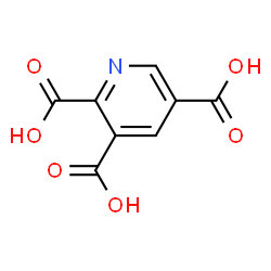 ChemSpider 2D Image | 2,3,5-Pyridinetricarboxylic acid | C8H5NO6