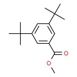 ChemSpider 2D Image | Methyl 3,5-Di-tert-butylbenzoate | C16H24O2
