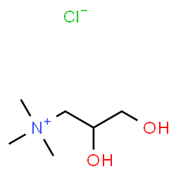 ChemSpider 2D Image | DIHYDROXYPROPYLTRIMONIUM CHLORIDE | C6H16ClNO2
