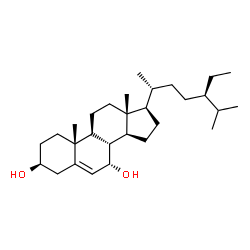 ChemSpider 2D Image | stigmast-5-ene-3beta,7alpha-diol | C29H50O2