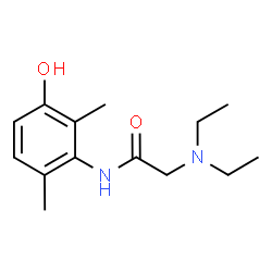 ChemSpider 2D Image | 3-Hydroxylidocaine | C14H22N2O2