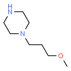 ChemSpider 2D Image | 1-(3-Methoxypropyl)piperazine | C8H18N2O