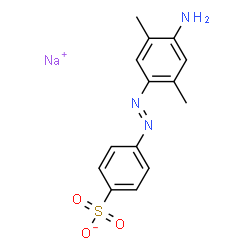 ChemSpider 2D Image | Sodium 4-[(E)-(4-amino-2,5-dimethylphenyl)diazenyl]benzenesulfonate | C14H14N3NaO3S