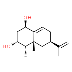 ChemSpider 2D Image | Capsidiol | C15H24O2