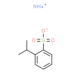 ChemSpider 2D Image | AMMONIUM O-CUMENESULFONATE | C9H15NO3S