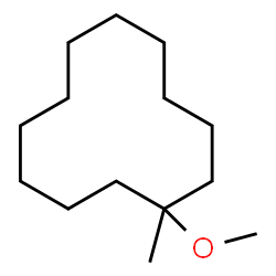 ChemSpider 2D Image | 1-Methoxy-1-methylcyclododecane | C14H28O