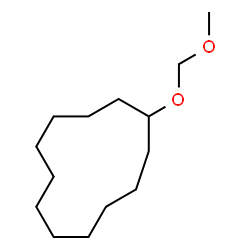 ChemSpider 2D Image | (Methoxymethoxy)cyclododecane | C14H28O2