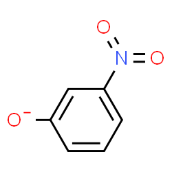ChemSpider 2D Image | 3-Nitrophenolate | C6H4NO3