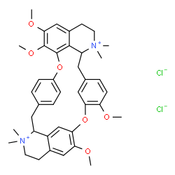ChemSpider 2D Image | metocurine chloride | C40H48Cl2N2O6