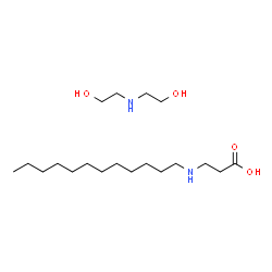 ChemSpider 2D Image | DIETHANOLAMINE LAURYLAMINOPROPIONATE | C19H42N2O4