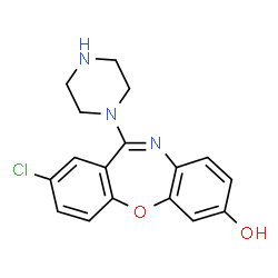 ChemSpider 2D Image | 7-Hydroxyamoxapine | C17H16ClN3O2
