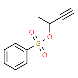 ChemSpider 2D Image | 3-Butyn-2-yl benzenesulfonate | C10H10O3S