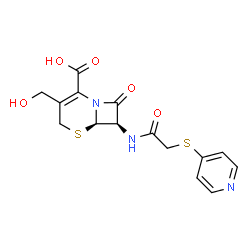 ChemSpider 2D Image | Desacetylcephapirin | C15H15N3O5S2