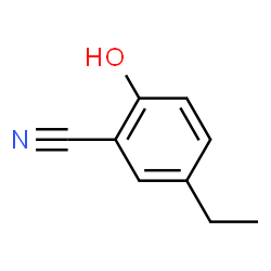 ChemSpider 2D Image | 5-Ethyl-2-hydroxybenzonitrile | C9H9NO