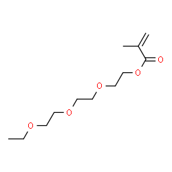 ChemSpider 2D Image | 2-(2-(2-Ethoxyethoxy)ethoxy)ethyl methacrylate | C12H22O5