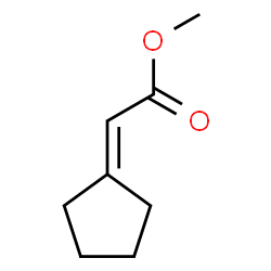 ChemSpider 2D Image | Methyl cyclopentylideneacetate | C8H12O2