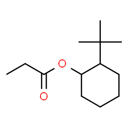 ChemSpider 2D Image | 2-tert-Butylcyclohexyl propionate | C13H24O2