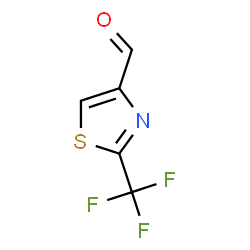 ChemSpider 2D Image | 2-(trifluoromethyl)thiazole-4-carbaldehyde | C5H2F3NOS