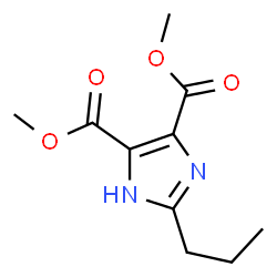 ChemSpider 2D Image | Dimethyl 2-propyl-1H-imidazole-4,5-dicarboxylate | C10H14N2O4