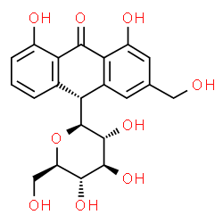 ChemSpider 2D Image | Aloin B | C21H22O9