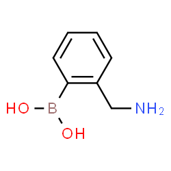 ChemSpider 2D Image | 2-(AMINOMETHYL)PHENYL BORONIC ACID | C7H10BNO2