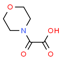 ChemSpider 2D Image | 4-Morpholinyl(oxo)acetic acid | C6H9NO4