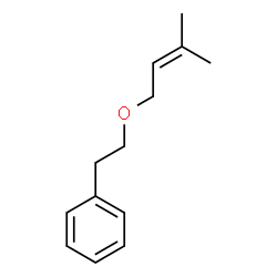 ChemSpider 2D Image | (2-((3-methyl-2-butenyl)oxy)ethyl)benzene | C13H18O