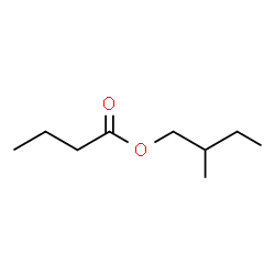 ChemSpider 2D Image | 2-Methylbutyl butyrate | C9H18O2