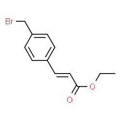ChemSpider 2D Image | Ethyl 4-bromomethylcinnamate | C12H13BrO2