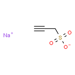 ChemSpider 2D Image | Sodium Propyne Sulfonate | C3H3NaO3S