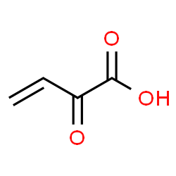 ChemSpider 2D Image | 2-Oxo-3-butenoic acid | C4H4O3