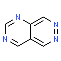 ChemSpider 2D Image | Pyrimido[4,5-d]pyridazine | C6H4N4