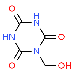ChemSpider 2D Image | 1-(Hydroxymethyl)-1,3,5-triazinane-2,4,6-trione | C4H5N3O4