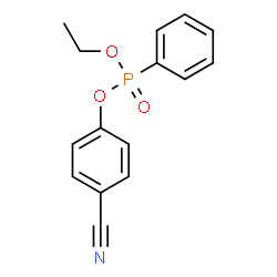 ChemSpider 2D Image | 4-Cyanphenyl-ethyl-phenylphosphonat | C15H14NO3P