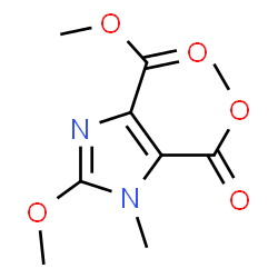 ChemSpider 2D Image | Dimethyl 2-methoxy-1-methyl-1H-imidazole-4,5-dicarboxylate | C9H12N2O5