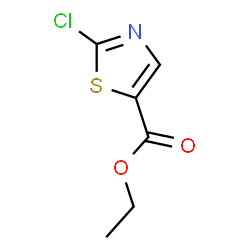 ChemSpider 2D Image | Ethyl 2-chlorothiazole-5-carboxylate | C6H6ClNO2S