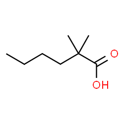 ChemSpider 2D Image | 2,2-Dimethylhexanoic acid | C8H16O2