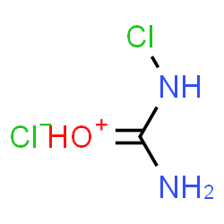 ChemSpider 2D Image | [Amino(chloroamino)methylene]oxonium chloride | CH4Cl2N2O