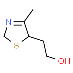 ChemSpider 2D Image | 4-METHYL-3-THIAZOLINE-5-ETHANOL | C6H11NOS