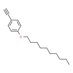 ChemSpider 2D Image | 1-(Decyloxy)-4-ethynylbenzene | C18H26O