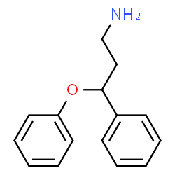 ChemSpider 2D Image | 3-Phenoxy-3-phenyl-1-propanamine | C15H17NO